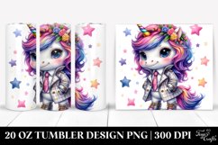 Baby Unicorn in the Style of | 20 oz Tumbler Product Image 1