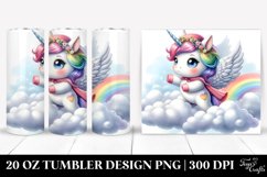 Cute Baby Unicorn Hero | 20 oz Tumbler Product Image 1