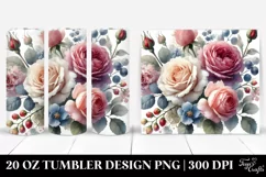 Spring 20 Oz Tumbler Png Product Image 1