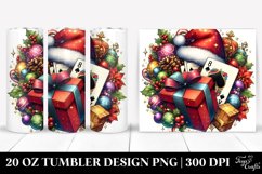 Christmas PNG 20 Oz Tumbler Design Product Image 1