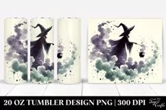 Vintage Halloween Warlock | 20 oz Tumbler Product Image 1