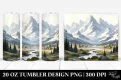 Simple Digital Painting | 20 oz Tumbler Product Image 1