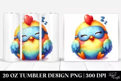 20 Oz Tumbler Sublimation | Colorful Vibrant Watercolor Baby Product Image 1