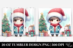 Cool Watercolor Dragon for New Year Clipart 20 Oz Tumbler Product Image 1