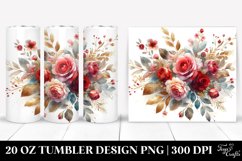 Christmas PNG 20 Oz Tumbler Design Product Image 1