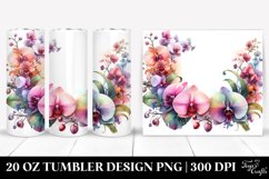 Colorful Abstract Horizontal Frame | 20 oz Tumbler Product Image 1