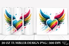 Love 20 Oz Tumbler Png Product Image 1