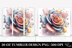 3D Rose | 20 oz Tumbler Product Image 1