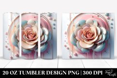 3D Rose | 20 oz Tumbler Product Image 1