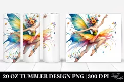 Dancing Fairy Funny | 20 oz Tumbler Product Image 1