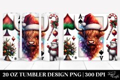 Christmas PNG 20 Oz Tumbler Design Product Image 1