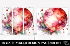 Redish Watercolor Background | 20 oz Tumbler Product Image 1