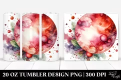 Redish Watercolor Background | 20 oz Tumbler Product Image 1