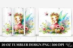 Colorful Small Fairy | 20 oz Tumbler Product Image 1