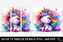 Vibrant Baby Unicorn | 20 oz Tumbler Product Image 1