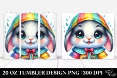 20 Oz Tumbler Sublimation | Colorful Vibrant Watercolor Baby Product Image 1