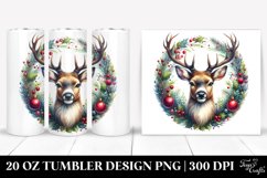 Christmas PNG 20 Oz Tumbler Design Product Image 1
