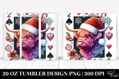 Christmas PNG 20 Oz Tumbler Design Product Image 1
