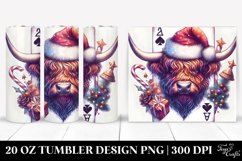 Christmas PNG 20 Oz Tumbler Design Product Image 1