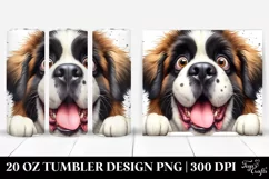 Crazy Watercolor Furr Cute Tumbler Product Image 1
