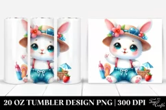 Colorful Baby Rabbit | 20 Oz Tumbler Product Image 1