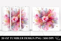 Colorful PINkish Particles | 20 Oz Tumbler Product Image 1