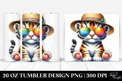 Cute Baby Tiger | 20 Oz Tumbler Product Image 1
