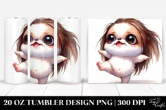 Expressive Japanese Chin | 20 oz Tumbler Product Image 1