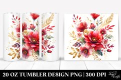 Christmas PNG 20 Oz Tumbler Design Product Image 1
