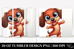 Colorful Baby Dachshund | 20 Oz Tumbler Product Image 1