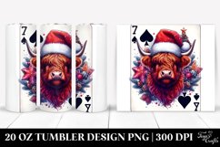 Christmas PNG 20 Oz Tumbler Design Product Image 1