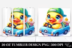 Colorful Baby Duck | 20 Oz Tumbler Product Image 1