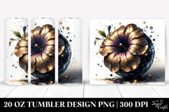 Glossy Petunia | 20 Oz Tumbler Product Image 1