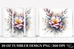 Shiny Freesia with Golden Insertions | 10 Oz Tumbler Product Image 1