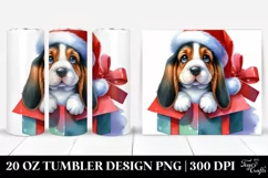 Vibrant Baby Basset Hound, PNG Product Image 1