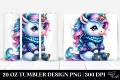 Cute Baby Unicorn | 20 oz Tumbler Product Image 1