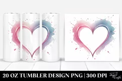Valentines 20 Oz Tumbler Png Product Image 1