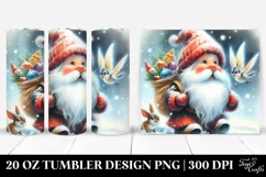 Pastel Gnome Painting | 20 oz Tumbler Product Image 1