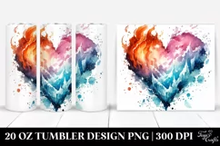 Love 20 Oz Tumbler Png Product Image 1