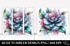 20 Oz Tumbler Sublimation | -Like Material Camellia with Product Image 1