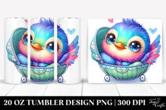 Colorful Small Baby Hummingbird | 20 Oz Tumbler Product Image 1