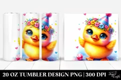 20 Oz Tumbler Sublimation | Colorful Smiling Cute Baby Product Image 1