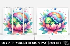Colorful Baby Turtle Tumbler Product Image 1