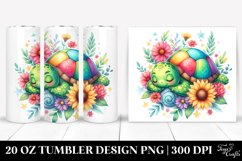 Colorful Baby Turtle Tumbler Product Image 1