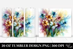 Wooden Narcissus | 20 oz Tumbler Product Image 1