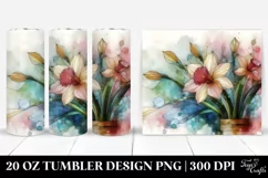 Wooden Narcissus | 20 oz Tumbler Product Image 1