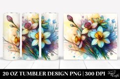 Wooden Narcissus | 20 oz Tumbler Product Image 1