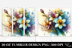 Wooden Narcissus | 20 oz Tumbler Product Image 1