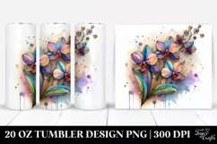 Wooden Orchid 20 Oz Tumbler Product Image 1