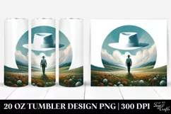 Digital Painting Hat | 20 oz Tumbler Product Image 1